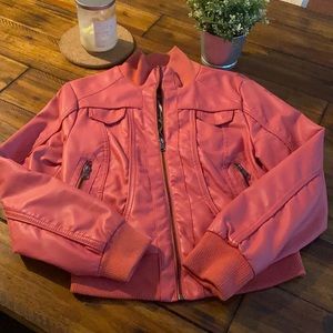 Pink Bomber Jacket